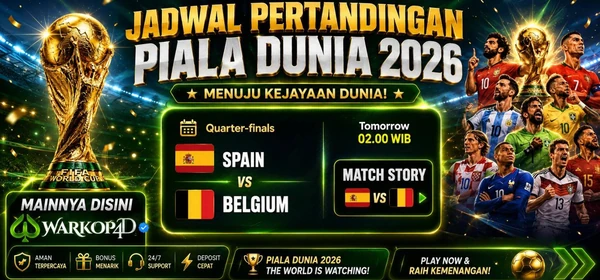 JADWAL PERTANDINGAN PIALA DUNIA 2026
