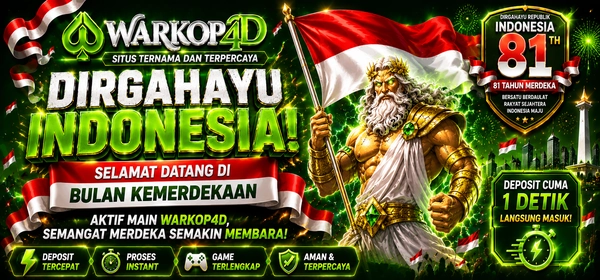 DIRGAHAYU INDONESIA BERSAMA WARKOP4D